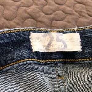 Free people high waisted skinny in excellent condition